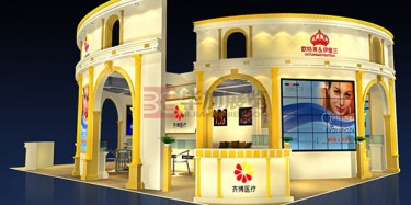 留住美麗，首先要靚麗的美博會(huì)展臺(tái)裝修
